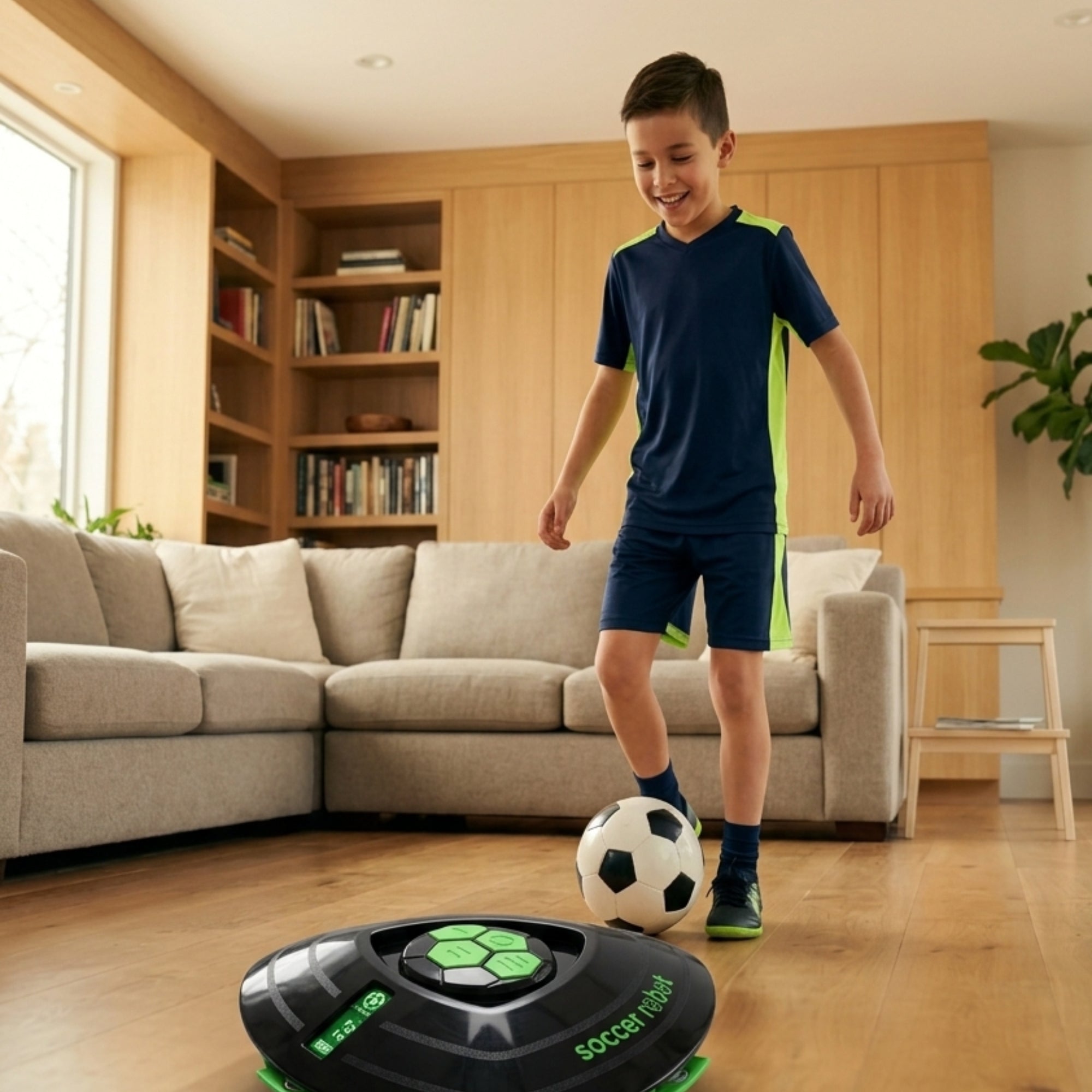 Robot d'Entraînement de Football Intelligent - Maîtrisez le Dribble